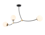 Подвесной светильник TR2568/3 BK/SB черный/бронза E27/3 max 60W 1130*150*540