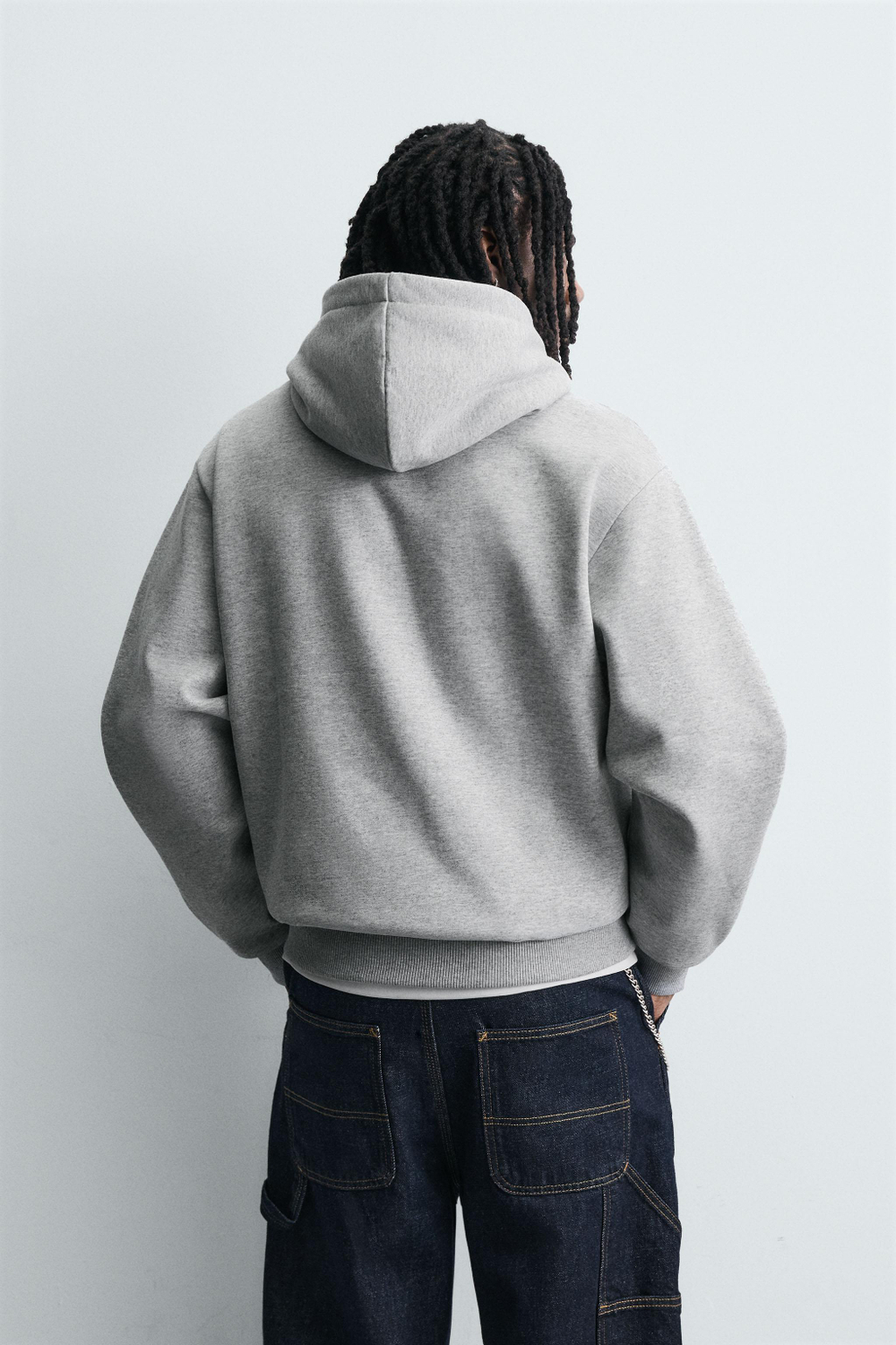 БАЗОВОЕ ХУДИ HEAVYWEIGHT — ZARA