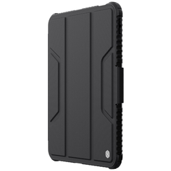 Чехол книжка черного цвета от Nillkin для iPad 10.9 с 2022- года и iPad 11 (A16) с 2025-, серия Bumper Pro, с защитной шторкой для камеры