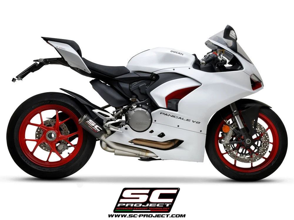 Выхлопная система SC-Project 2-1 Half-system, CR-T M2 carbon