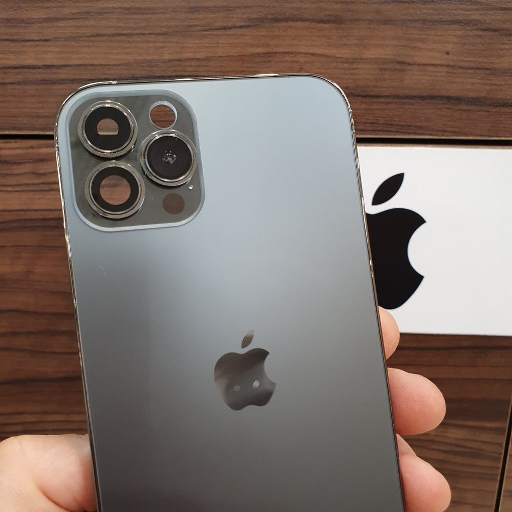 Корпус для iPhone 11 в стиле iPhone 14Pro (цвет: Чёрный)