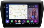 Магнитола для Suzuki Swift 5 2016-2023 (рамка матовая 9) - FarCar S500-TS20 монитор 9.5" 2K QLED на Android 14, Быстрейшая, CarPlay, 4G SIM-слот
