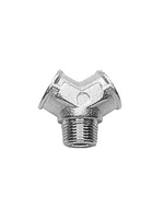 Делитель потока 1/4" BSP (М) - 1/4" BSP (F) x 2