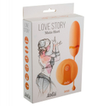 Вибро-яйцо на дистанционном управлении Love Story Mata Hari (10 режимов) (Цвет: оранжевый)