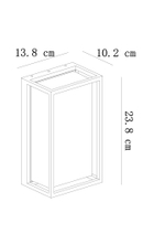 Уличный настенный светильник Arte Lamp MARFIK A2322AL-1GO