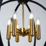 Подвесная люстра Arte Lamp CASTULA A7013SP-6BK, 6хE14