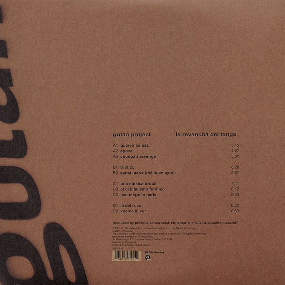 Gotan Project — La Revancha Del Tango (2LP)