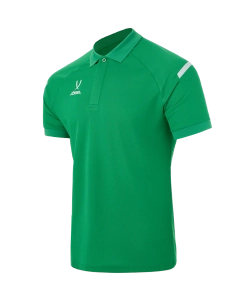 Поло CAMP 2 Poly Polo, зеленый/белый