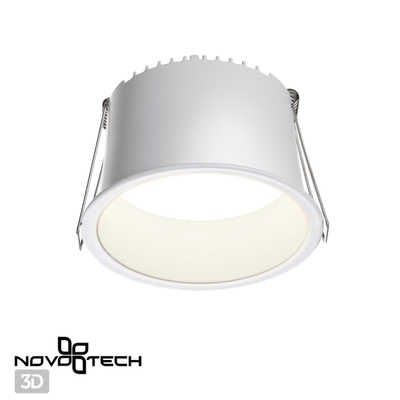 359236 SPOT NT23 536 белый Светильник встраиваемый светодиодный IP20 LED 12W 220V 840Лм 3000К TRAN