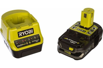 Набор Ryobi ONE+ RC18120-125 5133003359 аккумулятор 18 В 2.5 Ач Li-Ion и зарядное устройство RC18120