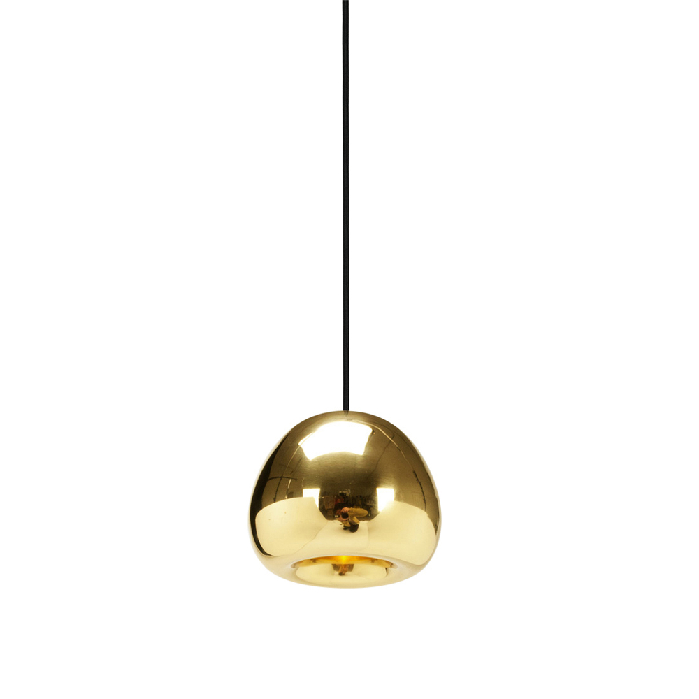Подвесной дизайнерский светильник  Void от Tom Dixon D15 (золотой)