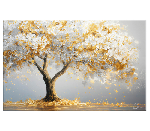 Картина на холсте Golden Tree/Золотое дерево