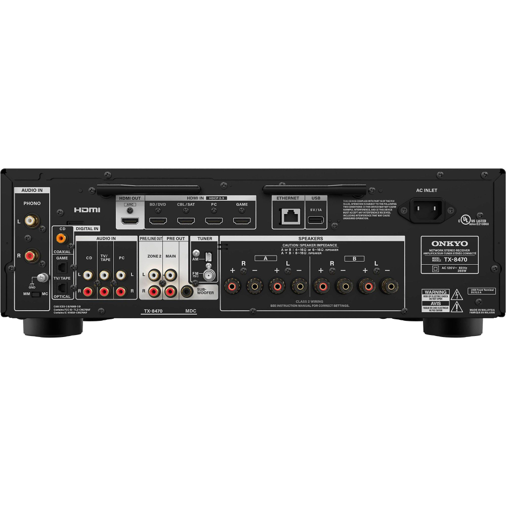 Интегральный усилитель Onkyo TX-8470 Black
