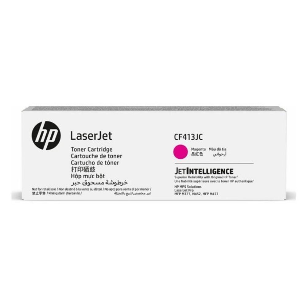 Картридж HP 410J (CF413JC) Jumbo для Color LaserJet 377/M452/M477 пурпурный (6k)