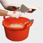 Ёмкость ударопрочнная для сухих смесей 60л, 2-х комп.ручка DECOR 670-1160