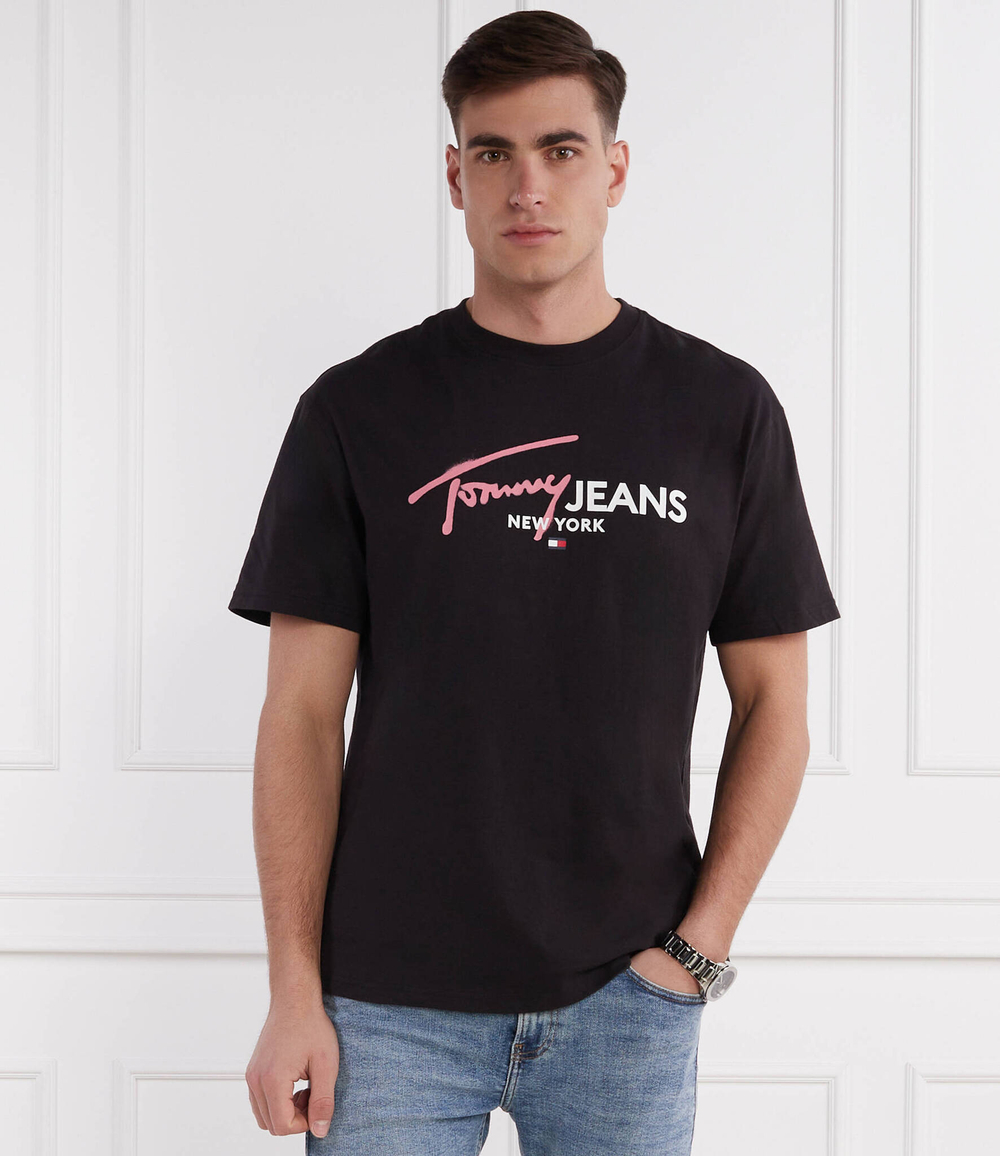 Футболка Tommy Jeans - черный(DM0DM18572)