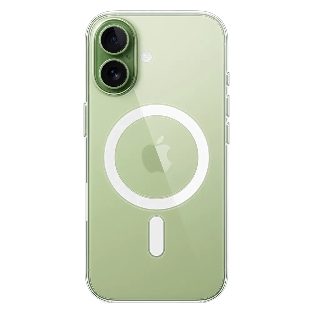 Прозрачный чехол Apple Clear Case with MagSafe для iPhone 17