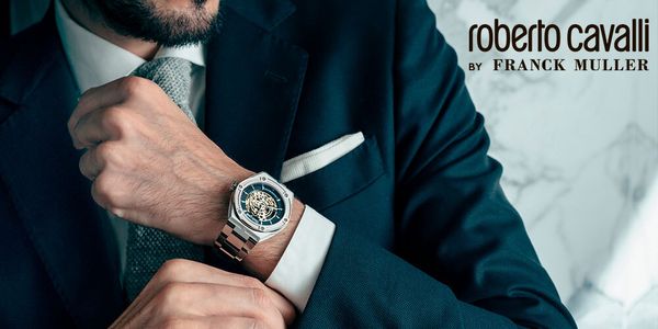 Мужские часы Roberto Cavalli by Franck Muller: сочетая лучшее Мужские часы Roberto Cavalli by Franck Muller: сочетая лучшее