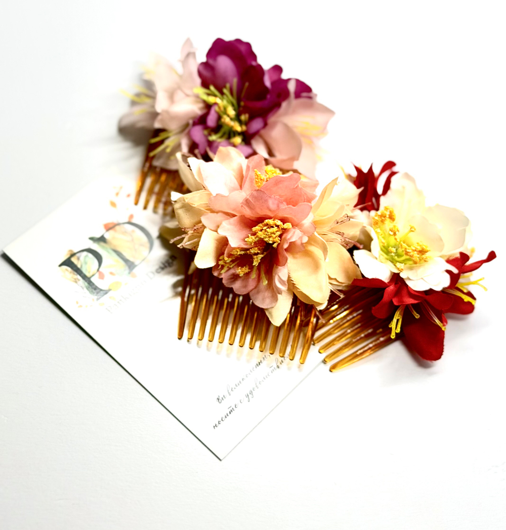 Мини гребень Pankigno Design Микс Limited Edition
