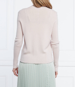 Хлопковый свитер ranch Max Mara Leisure - пудрово-розовый(33610426600)