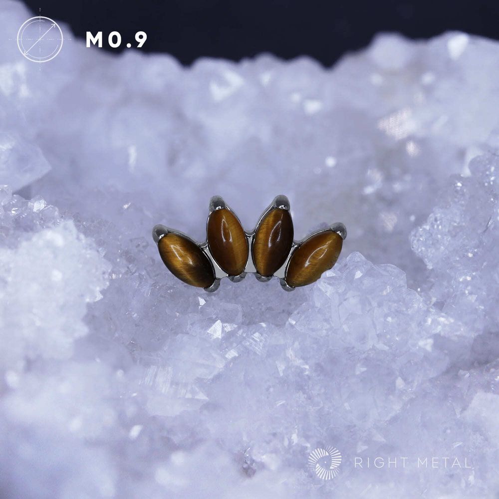 4K Marquise v.2 Tiger Eye