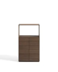 Стеллаж из шпона ореха Visala 60 x 106 см