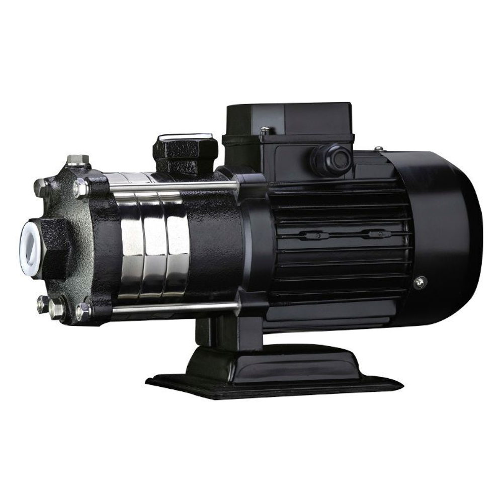 Насос многоступенчатый горизонтальный CNP CHL2-30LSWSC 0,37кВт 3х220В/3х380В PN 10 70гр., нержавеющая сталь