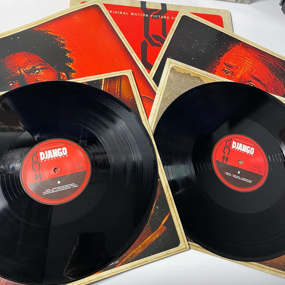 Виниловая пластинка LP Джанго Освобождённый, Django Unchained, OST Музыка Из Кинофильма (Европейский Союз 2013)