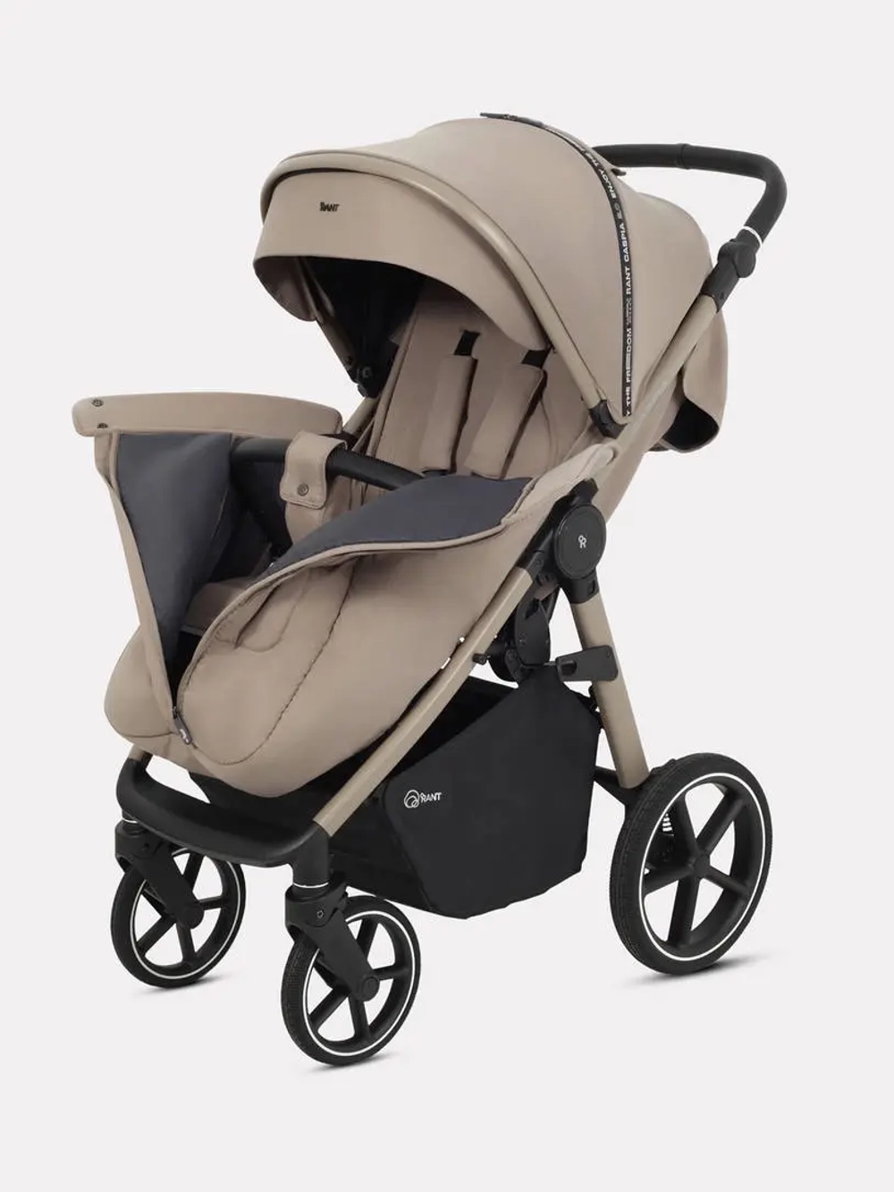 Коляска детская RANT "CASPIA soft" RA100 Sandy Beige