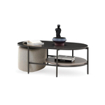 Стол журнальный эллипc ENZA HOME BERTA EH66848