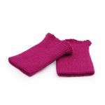 Манжеты трикотажные 6.5х9.5 см, 1 пара, тонкие, 345/8 фуксия