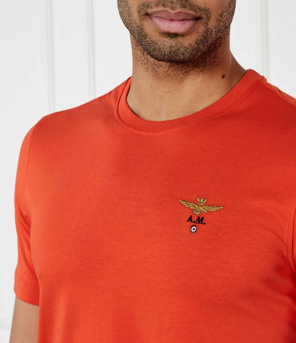 Футболка Aeronautica Militare - оранжевый(TS1580J372)