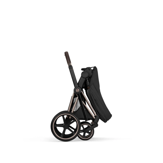 Детская коляска Cybex Priam V Style 2 в 1 Sepia Black на шасси Rosegold