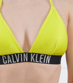 Топ бикини INTENSE POWER RIB-S Calvin Klein Swimwear - желтый(KW0KW01967)