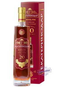 Коньяк Новокубанский Екатеринодар 20 лет выдержки 0,7 л