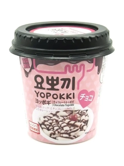 Рисовые палочки Topokki в шоколадном соусе