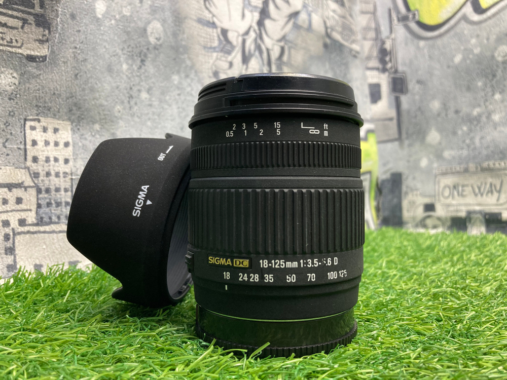 Sigma Zoom AF 18-125mm 3.8-5.6D DC Sony A