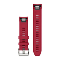 Ремешок силиконовый Garmin Silicone Rubber Strap Plasma red 22 мм