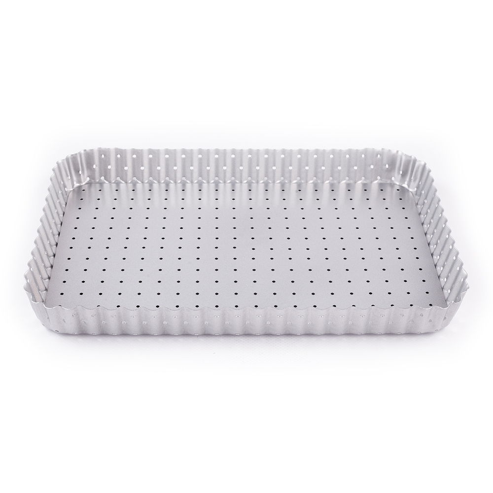 Форма для выпечки перфорированная Patisse Silver 32х22х3 см