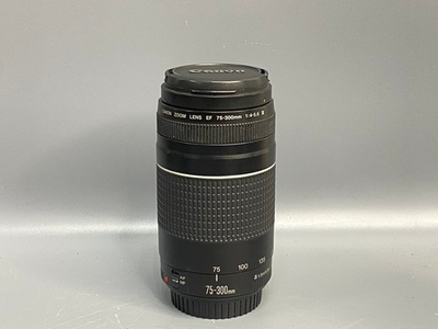 Canon 75-300mm 4-5.6 III Царапины на линзе