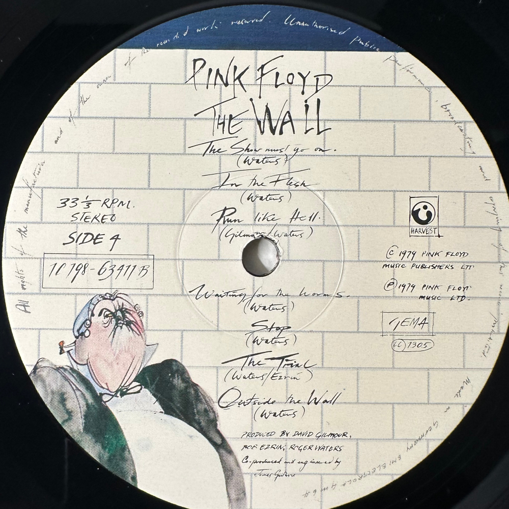 Pink Floyd - The Wall 2LP (Германия 1979г.)