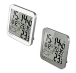 Часы настенные Bresser MyTime LCD, белые