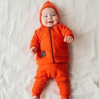Толстовка с капюшоном "Bb team" Яркий коралл 0+