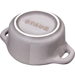 STAUB Мини-кокотница 200мл 10см серый 40511-998-0