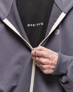 Zip-Up Hoodie LOGO Castlerock