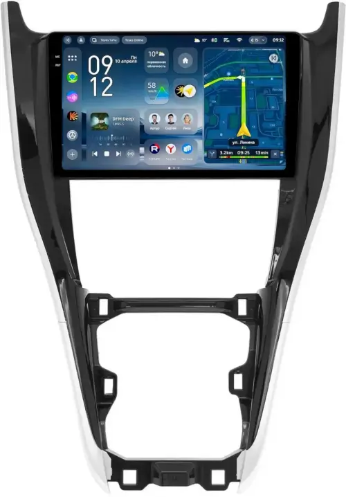 Магнитола для Toyota Harrier 3 XU60 2013-2017 (большая рамка) - Teyes CC4-PRO монитор 10.36" 2K QLED на Android 13, Быстрейшая, Snapdragon 778G, ИИ, CarPlay, DSP, 4G SIM-слот