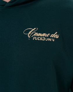 COMME DES FUCKDOWN ХУДИ ЗЕЛЕНАЯ
