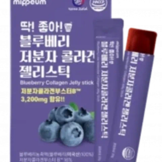 Желе-стик с морским коллагеном и голубикой MIPPEUM Blueberry Collagen Jelly Stick 20 гр