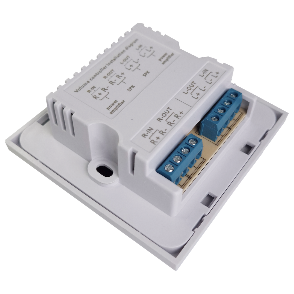 Настенный регулятор громкости звука настенный Steam&water SOUND CONTROL White 50 (Цвет черный, 5 уровней громкости, 4-8 Ом, 30W)
