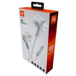 Наушники JBL E15 White, внутриканальные
